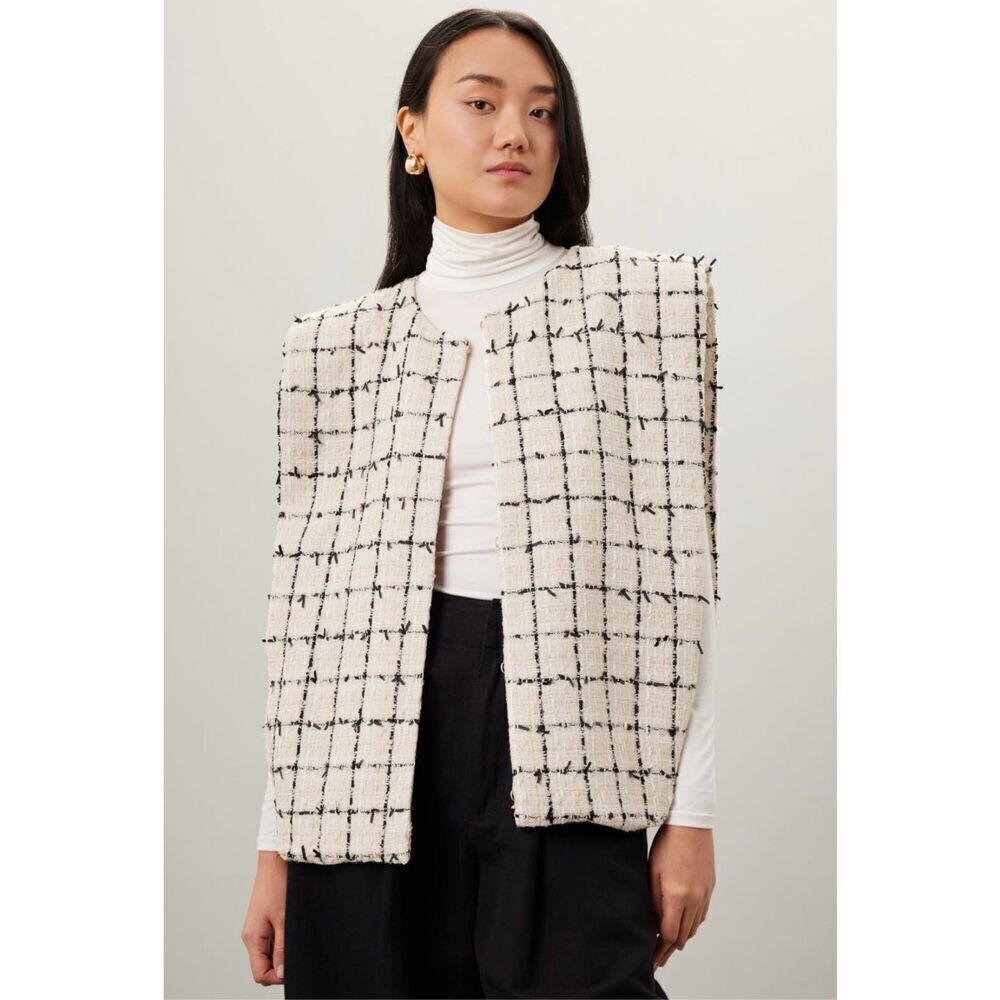 English Factory Tweed Vest 💕